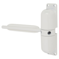 Touchpoint Spring Door Closer - Pull Side Mounting - White