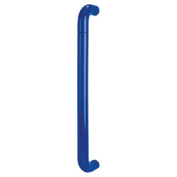 Hoppe AR602/600 Nylon D-Bar Door Pull Handle - Bolt Fix - 600mm c/c - Cobalt Blue