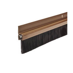 Exitex Brush Seal Strip - 914mm Length - Brush Size 22mm - Brown