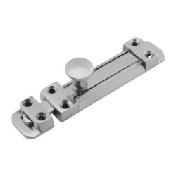 Touchpoint Flat Section Bolt - 115 x 25mm - Polished Chrome