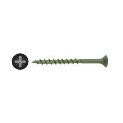 Vida Treated Decking Screw - 4.5 x 50mm - Green - Pack of 200