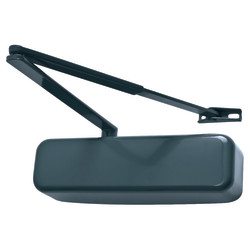 Hoppe AR3500 Coloured Fire Door Closer - Power Size 2-4 - Push/Pull - Grey & Matching Arm