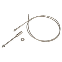 SWR Balustrade Vertical Wire Rope - Self Assembly Kit - 1100mm Length - 316 Stainless Steel