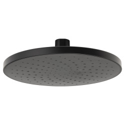 Croydex Presion Single Spray Shower Head - Matt Black