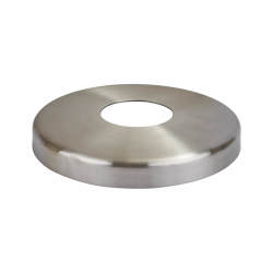 SWR Balustrade Base Plate Cover - 304 Brushed Satin Stainless Steel