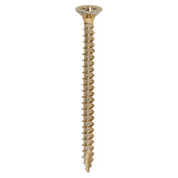 TIMCO Classic Pozi Countersunk Wood Screws - 3.5 x 45mm - Yellow Zinc - Pack of 200
