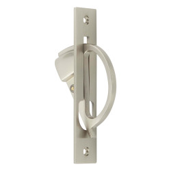 Burlington by Frelan Sliding Door Edge Pull Handle - 130mm - Satin Nickel