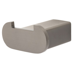Altro Designer Double Robe Hook - 70 x 65 x 33mm - Gun Metal