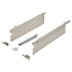 Blum METABOX BLUMOTION Soft Close Drawer Pack - Single Extension - (H) 118mm x (D) 450mm - 30kg