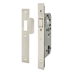 UNION J2C2 Equality Act DIN Nightlatch Case - 83mm Case - 55mm Backset - Satin Stainless Steel