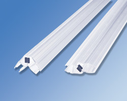 Altro Shower Seal Magnetic Seal Set - 2200mm Length - Suits 8-10mm Glass