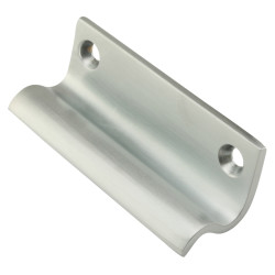 Altro Five Finger Sash Window Finger Lift - 63 x 23mm - Satin Chrome