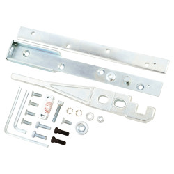 Adams Rite DC51-V Variable Concealed Transom Door Closer - Side Load AFT Arm & Channel No Tag Plate