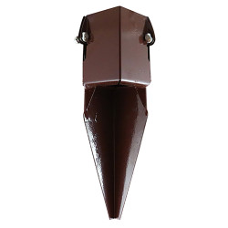 TIMCO Drive In Repair Spike - Bolt Secure - 100 x 100 x 450mm - Oxide Red