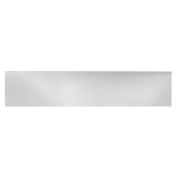 Altro Laminated Plastic Self-Adhesive Kick Plate - 800 x 150 x 1.5mm - Brushed Silver