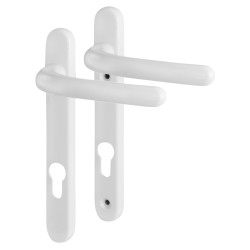 Fab & Fix Windsor uPVC Multipoint Door Handle - 92mm c/c - White