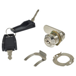 Cam Lock - 19 x 26mm - Keyed Alike - Differ 1 - Nickel Plated