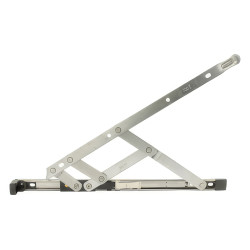 uPVC/Timber Restrictor Window Friction Stay Hinge - 17mm Stack - Left Hand - 12"/300mm - Side Hung