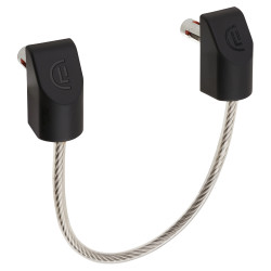 Locinox U-Safe Quick Fix Heavy Duty Safety Cable - 300mm Length - Stainless Steel