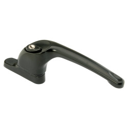 ERA uPVC/Timber Maxim Espagnolette Locking Multipoint Window Handle - Right Hand - Black