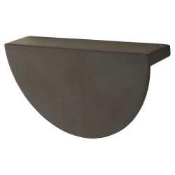 Altro Otley Cabinet Finger Pull Handle - 96mm Centres - Matt Black