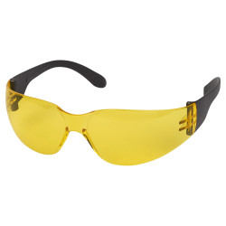 Blackrock Safety Spectacle With Anti-Scratch Lens - EN166 - Amber