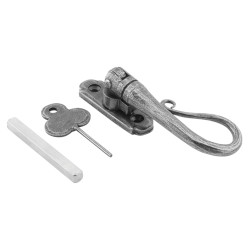 From The Anvil Shepherd's Locking Espagnolette Casement Window Handle - Right Hand - Pewter