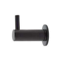 Hoxton by Frelan Single Coat Hook - 37 x 24mm - Black