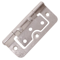 Hurlinge Cabinet Hinge - 75 x 51 x 1.5mm - Zinc Plated - Pair