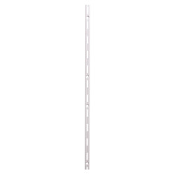Altro Single Slot Shelf Wall Upright - 1000mm Length - White