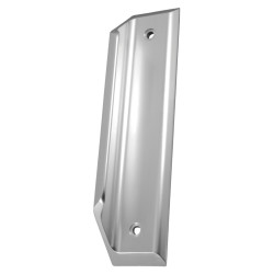Aluminium Anti-Ligature Door Pull Handle - Screw Fix - 300 x 65mm