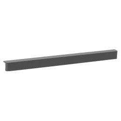 elfa Top Track System - Decor Shelf Fascia - 490 x 40 x 35mm - Grey