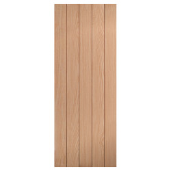 LPD Wexford 5 Panel Unfinished Solid Internal Door - 1981 x 610 x 35mm - Oak