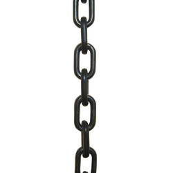 Plastic Chain - 6mm Link - 5m Length - Black