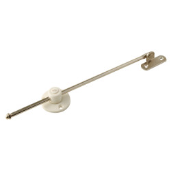 Friction Stay - 210mm Length - Nickel Plated & White