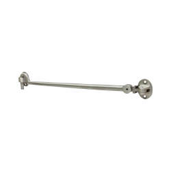 Hampstead Heavy Duty Cabin Hook & Eye - 300mm Length - Satin Nickel