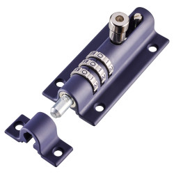 Squire CombiBolt 3 Combination Bolt - 90mm Length - Blue