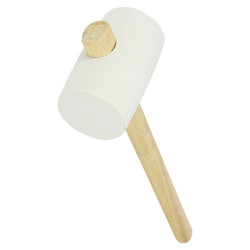 TIMCO Rubber Mallet - 24oz - White