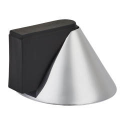 Altro Designer Conical Floor Door Stop - 40 x 32mm - Polished Chrome