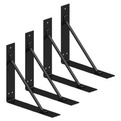 GateMate Timber Gate Building Kit - Black