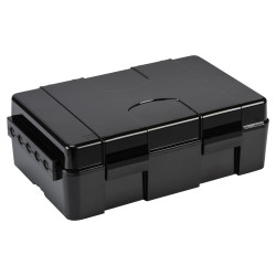 Knightsbridge Waterproof IP55 Electrical Outdoor Box - 334 x 220 x 116mm - Black