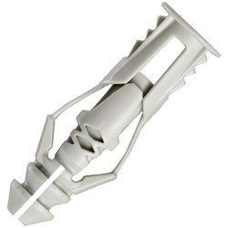Cobra Triple Grip Universal Plasterboard & Masonry Wall Plug Fixing - 10 x 47mm - Grey - Pack of 70