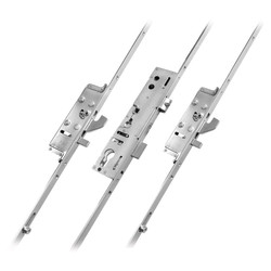 Yale Lockmaster Multipoint Door Lock - 2 Roller 2 Hook & Anti-Lift Pin - 35mm Backset - 62/92mm c/c