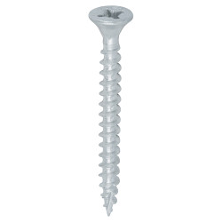 TIMCO C2 Exterior Pozi Countersunk Wood Screws - 4.0 x 40mm - Silver Organic - Pack of 200