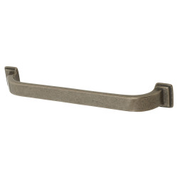 Crofts & Assinder Windsor 25mm D-Bar Cabinet Pull Handle - 160mm Centres - Lacquered Iron