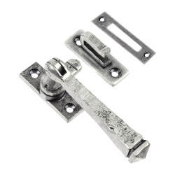 From The Anvil Avon Locking Mortice & Hook Plate Casement Window Fastener - Reversible - Pewter