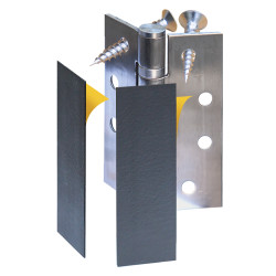 Exitex Exifire Intumescent Hinge Pads for FD30 & FD60 - Square - 75mm x 25mm - Pack of 300