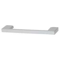Altro 9mm Slim D-Bar Cabinet Pull Handle - 96mm Centres - White