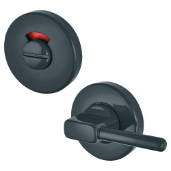 Hoppe AR600/29D Nylon Disabled Bathroom Turn & Release - 52mm Diameter - Anthracite Grey