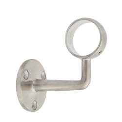38mm 304 Stainless Steel Bar Rail Barrier Bracket - Satin